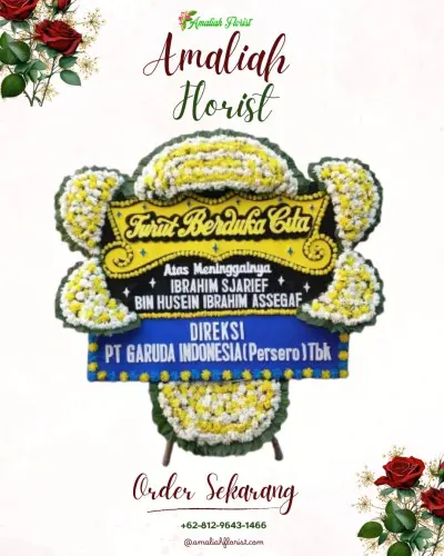Papan Bunga Duka di Maccini Gusung